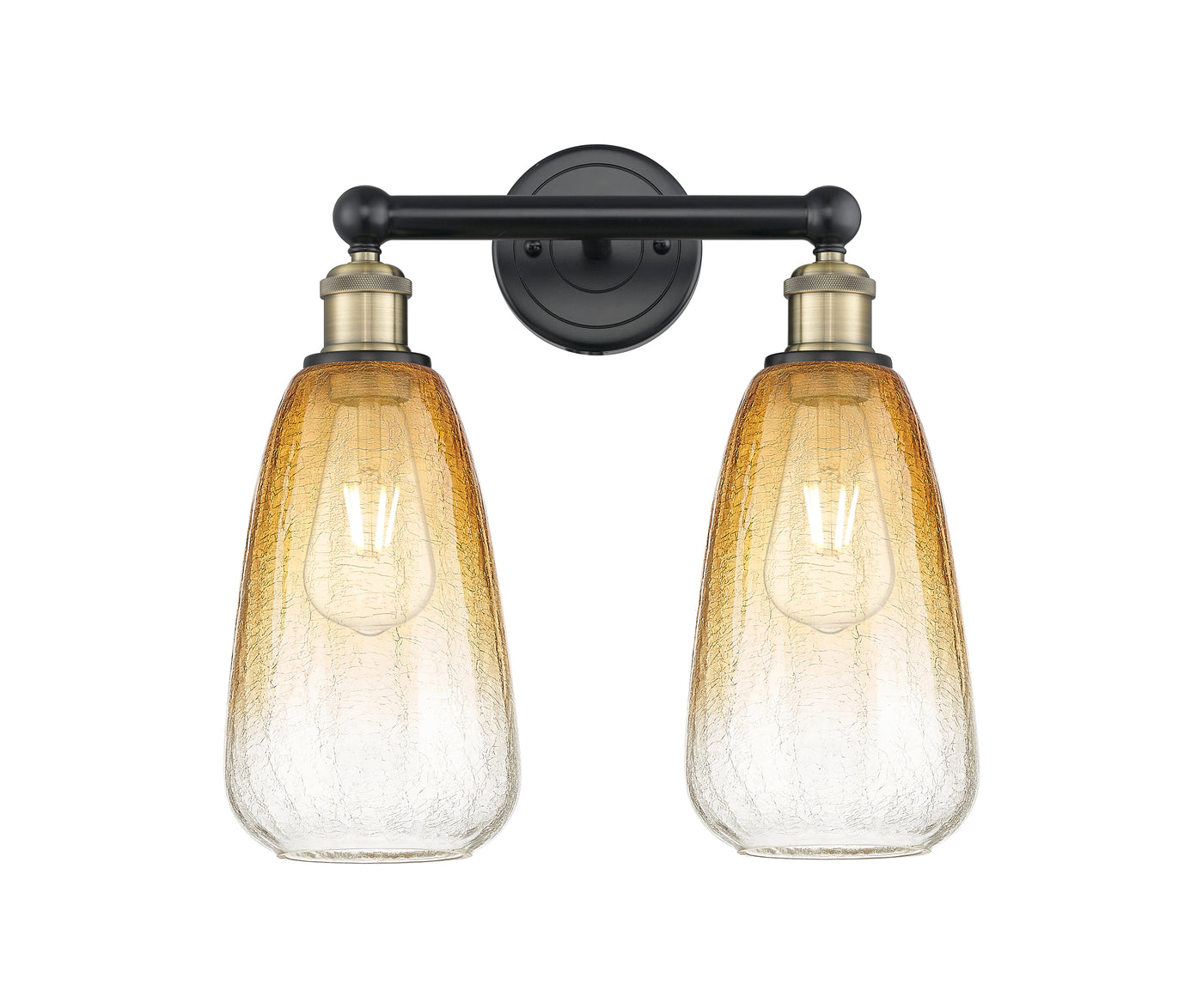 Edison Bath Vanity Light Cast Brass Finish