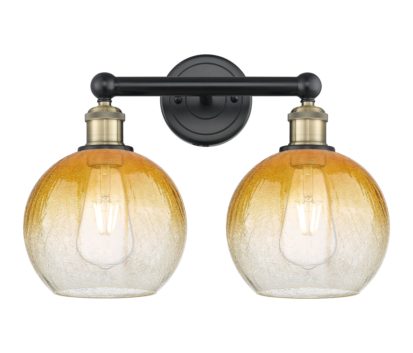 Edison Bath Vanity Light Cast Brass Finish
