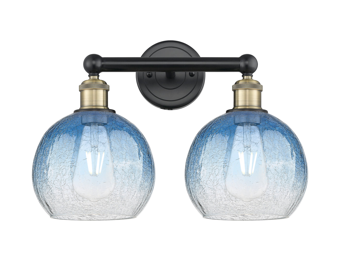 Edison Bath Vanity Light Cast Brass Finish