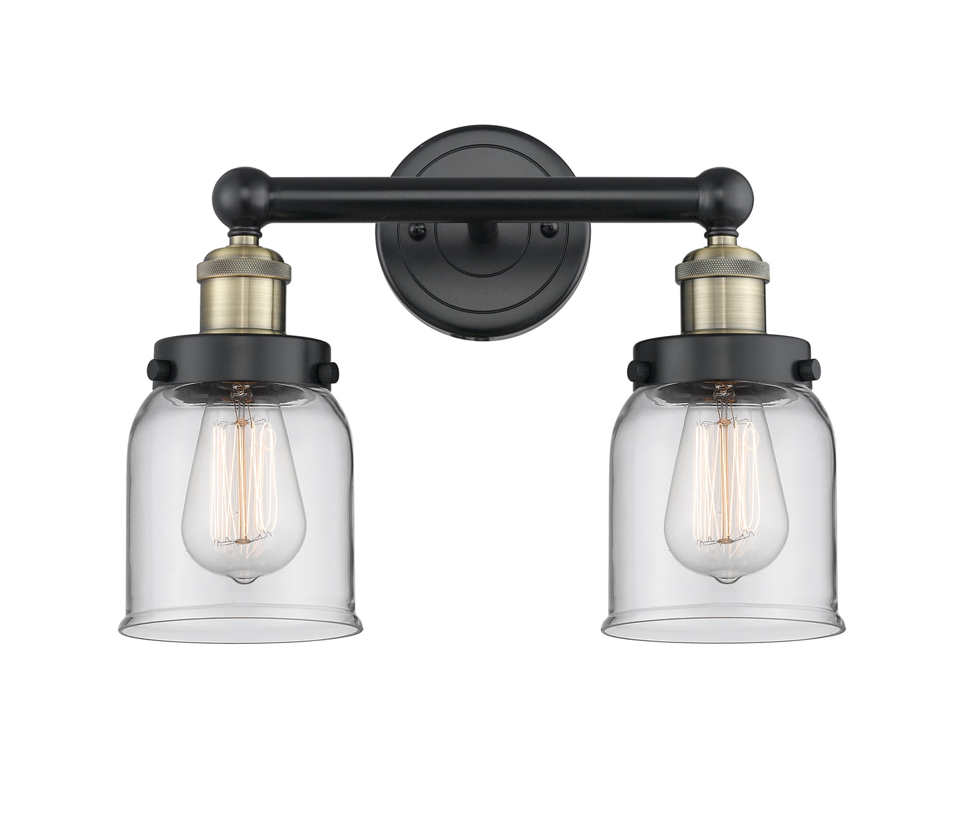 Edison Bath Vanity Light Cast Brass Finish