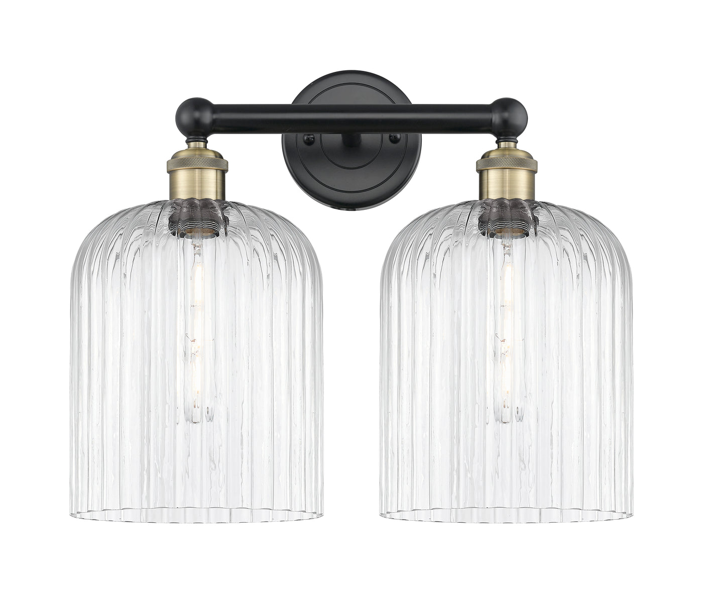Edison Bath Vanity Light Cast Brass 14 Inch