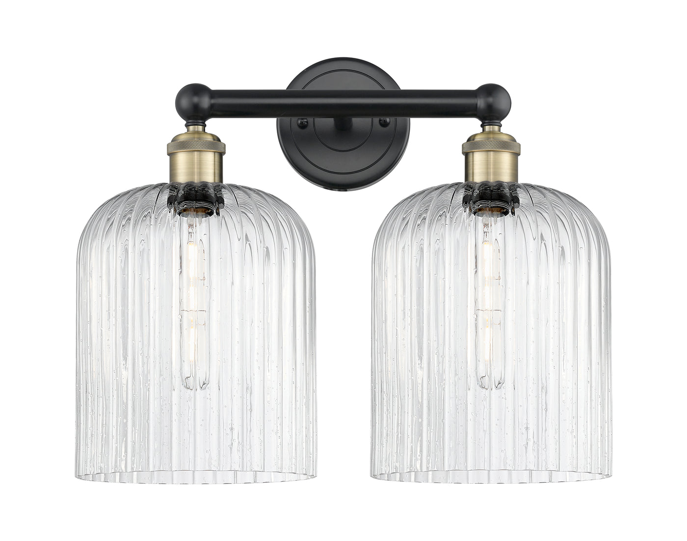 Edison Bath Vanity Light Cast Brass 14 Inch
