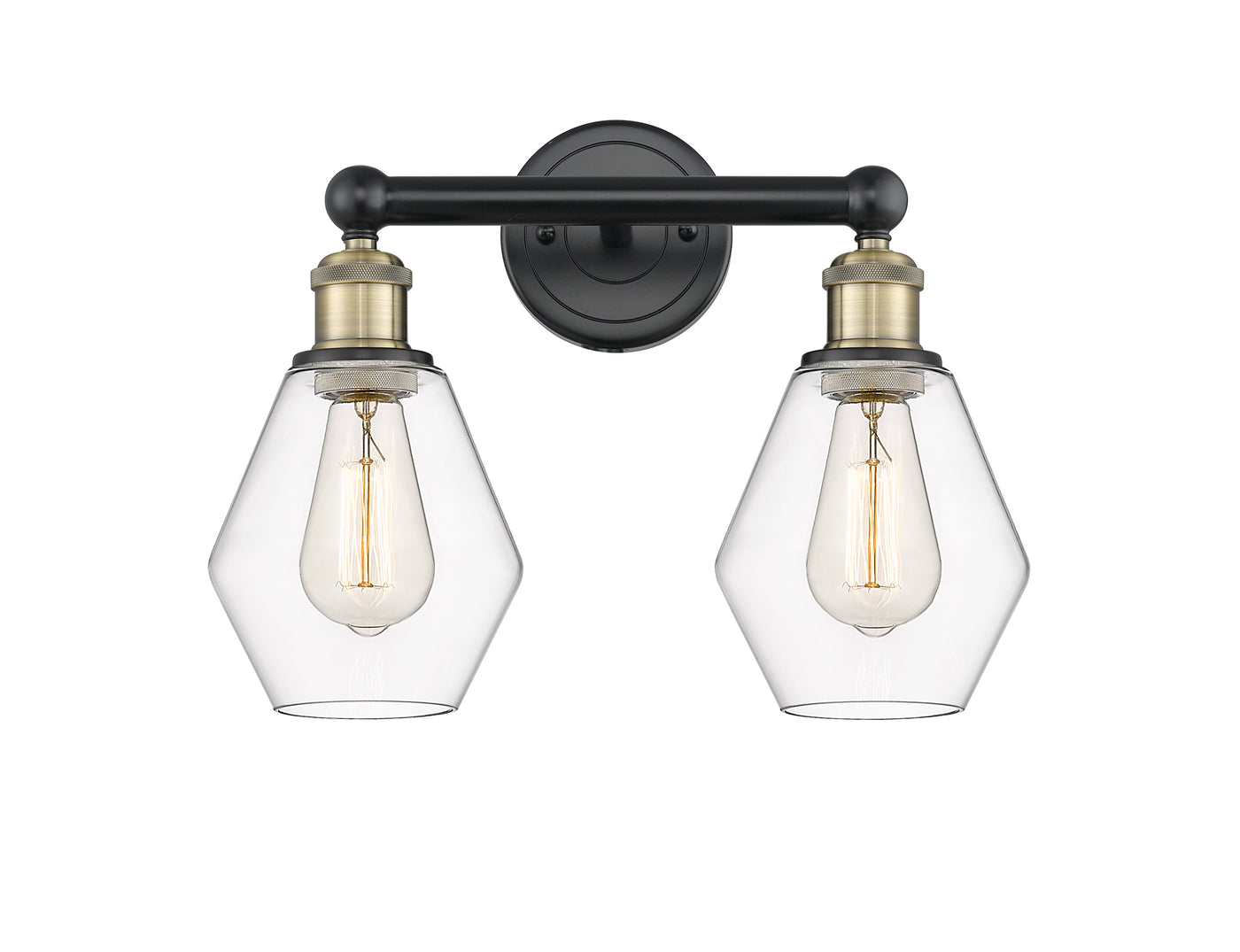 Edison Bath Vanity Light Cast Brass Finish
