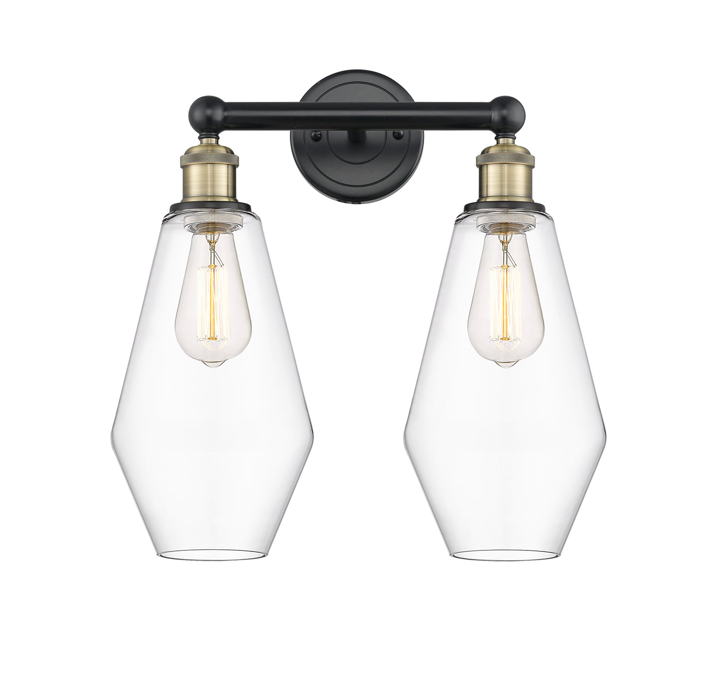 Edison Bath Vanity Light Cast Brass