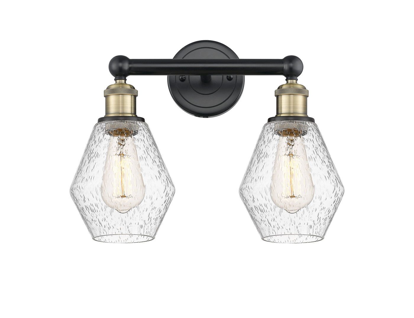 Edison Bath Vanity Light Cast Brass Finish