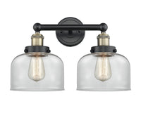 Edison Bath Vanity Light Cast Brass 16 Inches