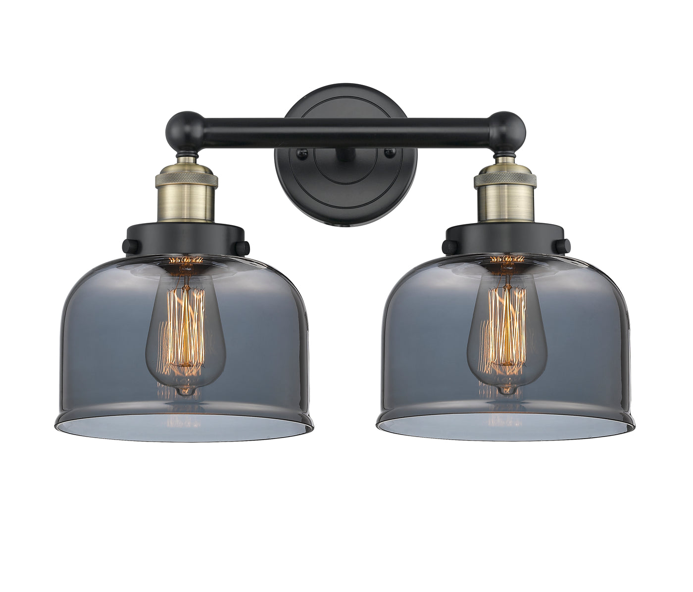 Edison Bath Vanity Light Cast Brass 16 Inches