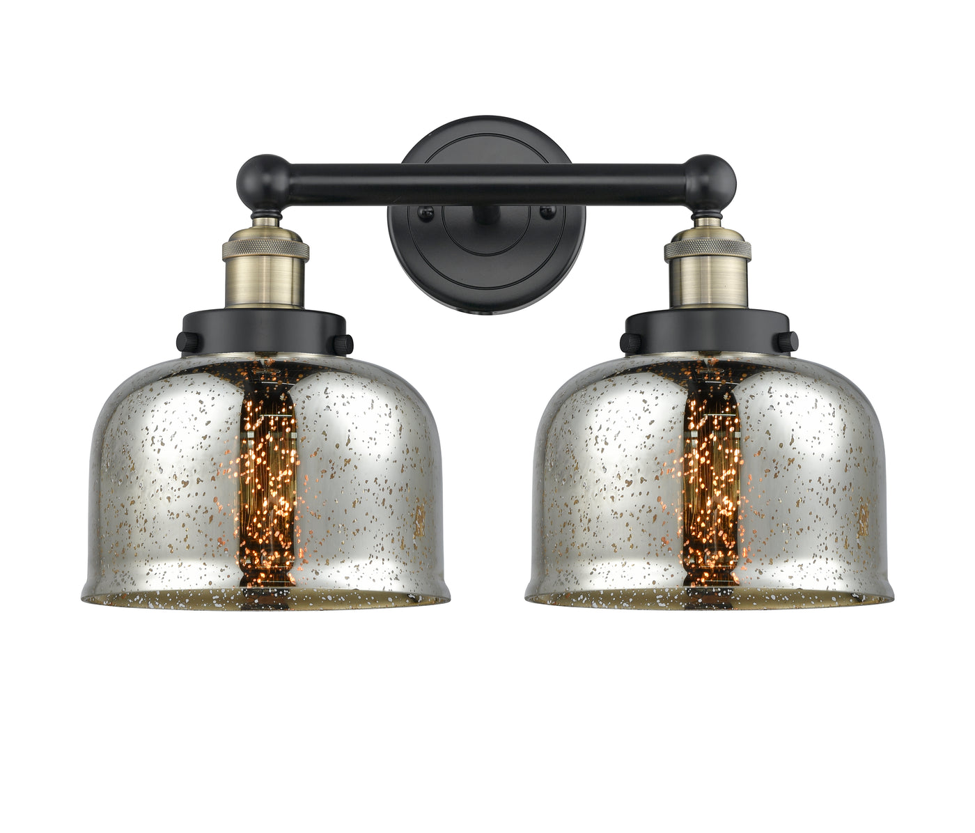 Edison Bath Vanity Light Cast Brass 16 Inches
