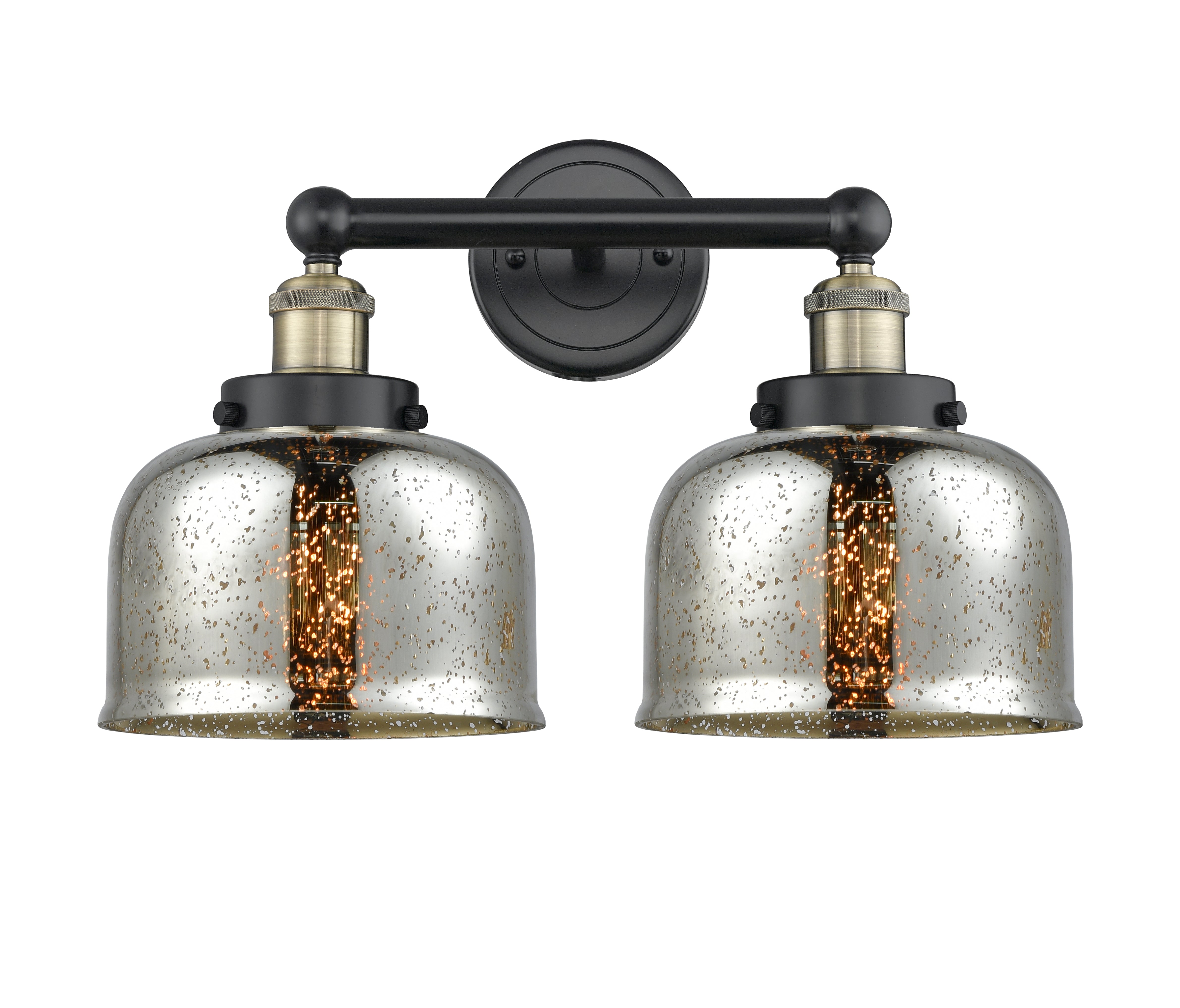 Edison Bath Vanity Light Cast Brass 16 Inches