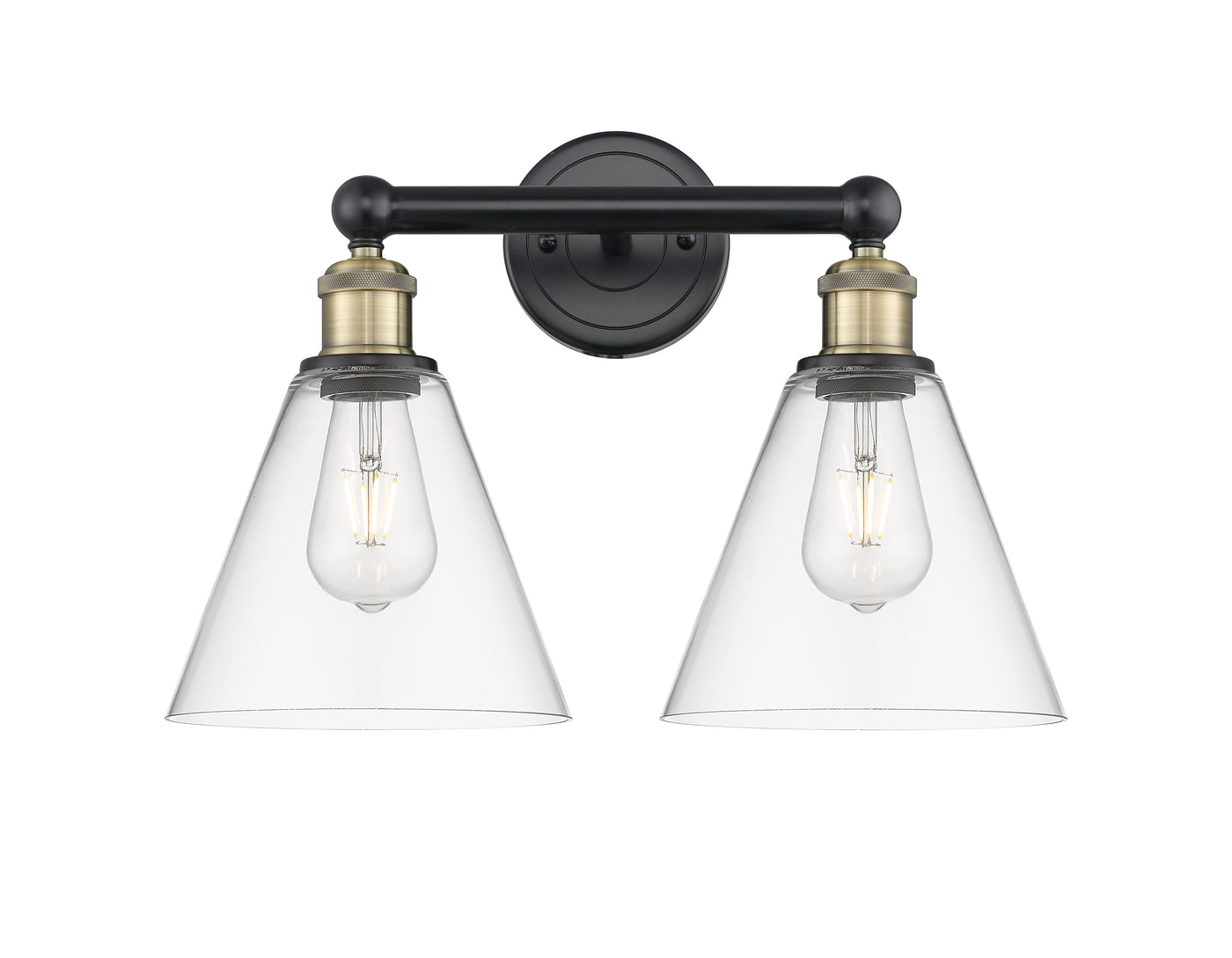 Edison Bath Vanity Light Cast Brass
