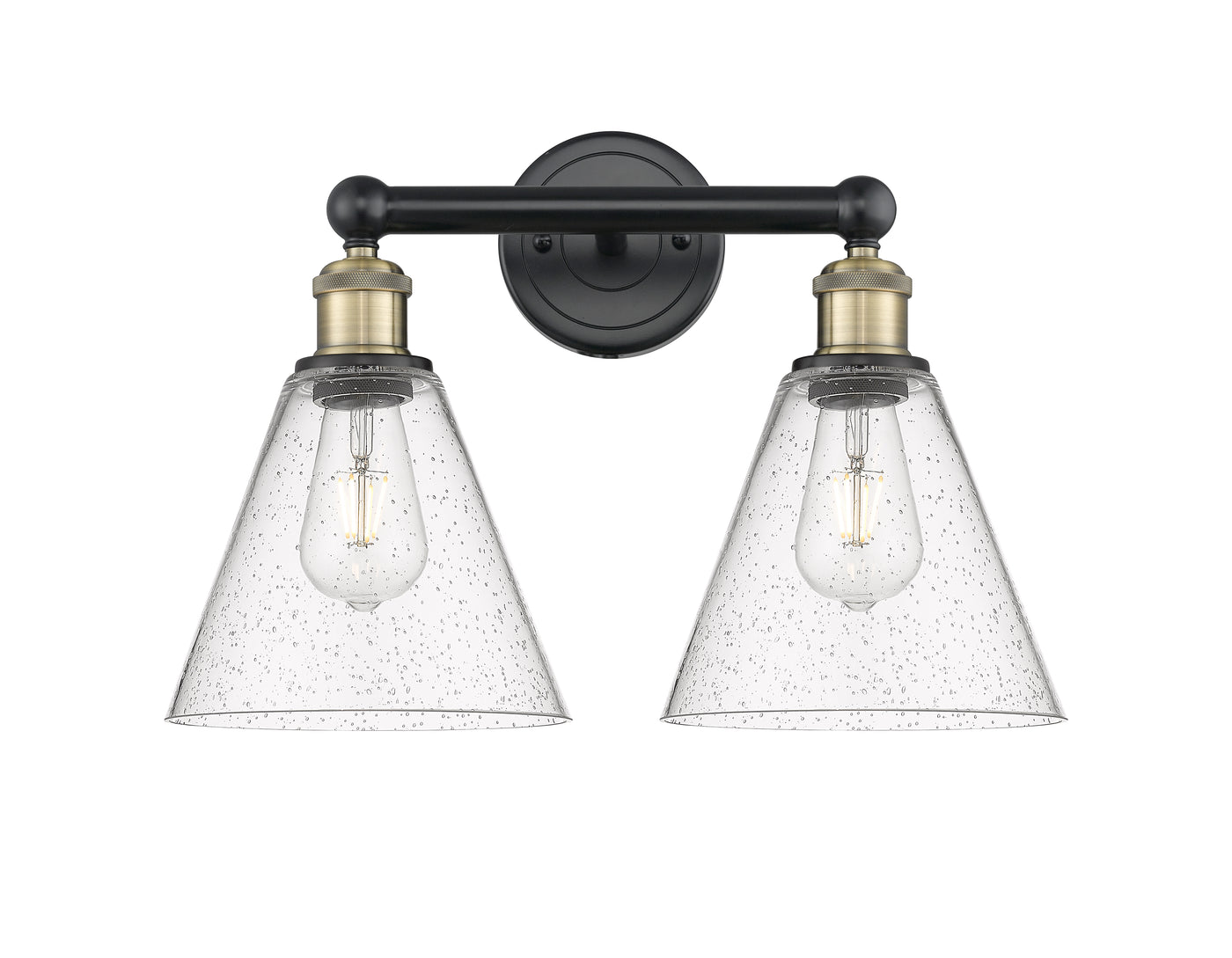 Edison Bath Vanity Light Cast Brass