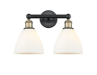 Edison Bath Vanity Light Steel Glass Brass