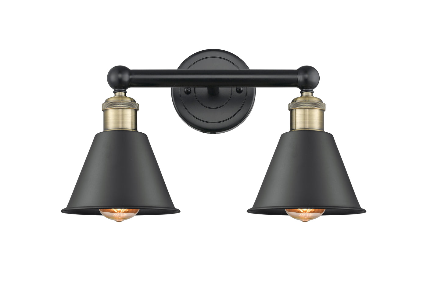 Edison Traditional, Industrial, Farmhouse, Restoration-Vintage Railroad Bath Vanity Light