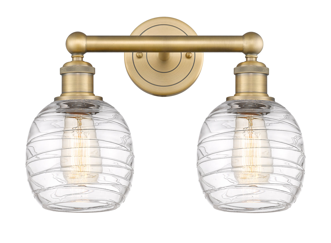 Edison Bath Vanity Light Cast Brass Finish