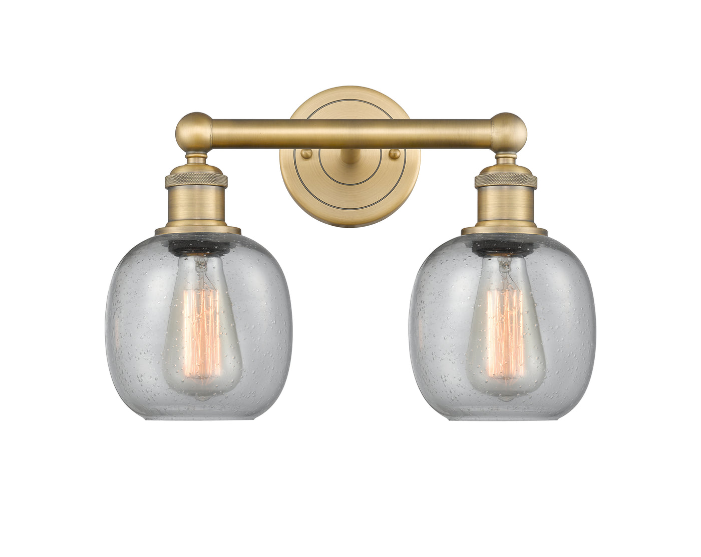 Edison Sconce Cast Brass Finish