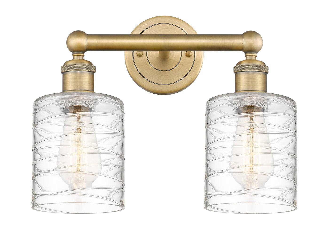 Edison Bath Vanity Light Cast Brass