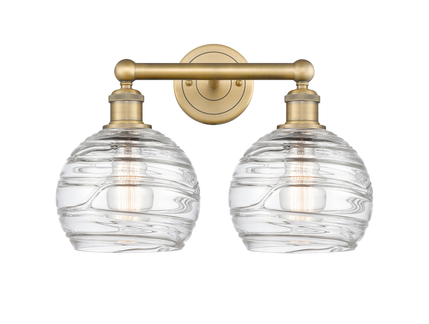 Edison Bath Vanity Light Brass Steel