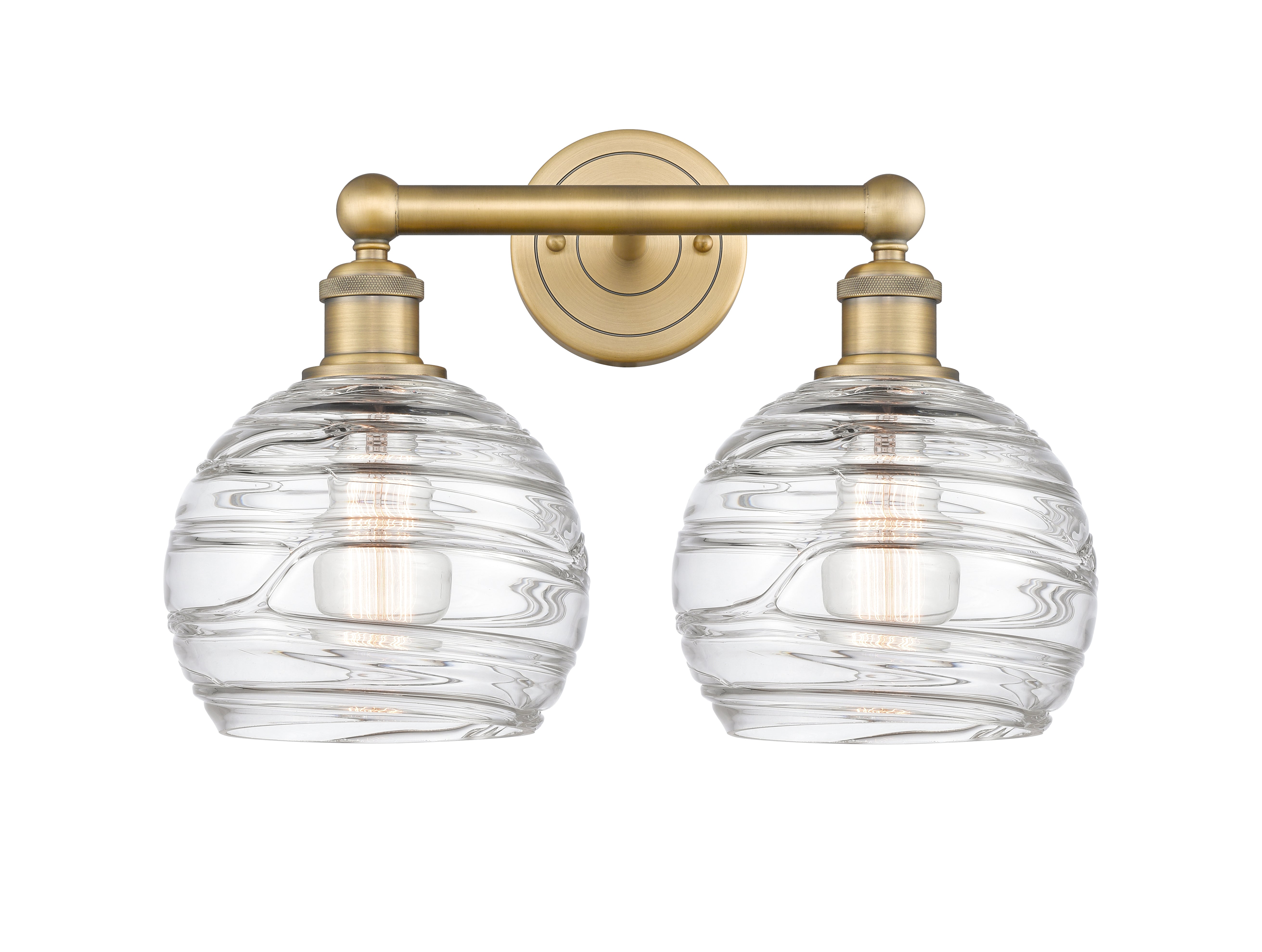 Edison Bath Vanity Light Brass Steel