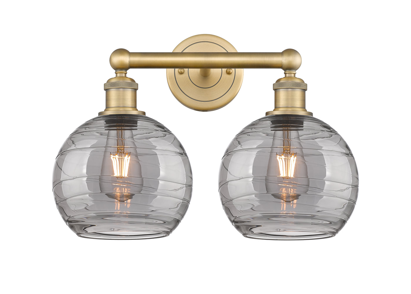 Edison Bath Vanity Light Brass Steel