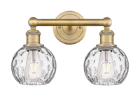 Edison Bath Vanity Light Cast Brass Glass