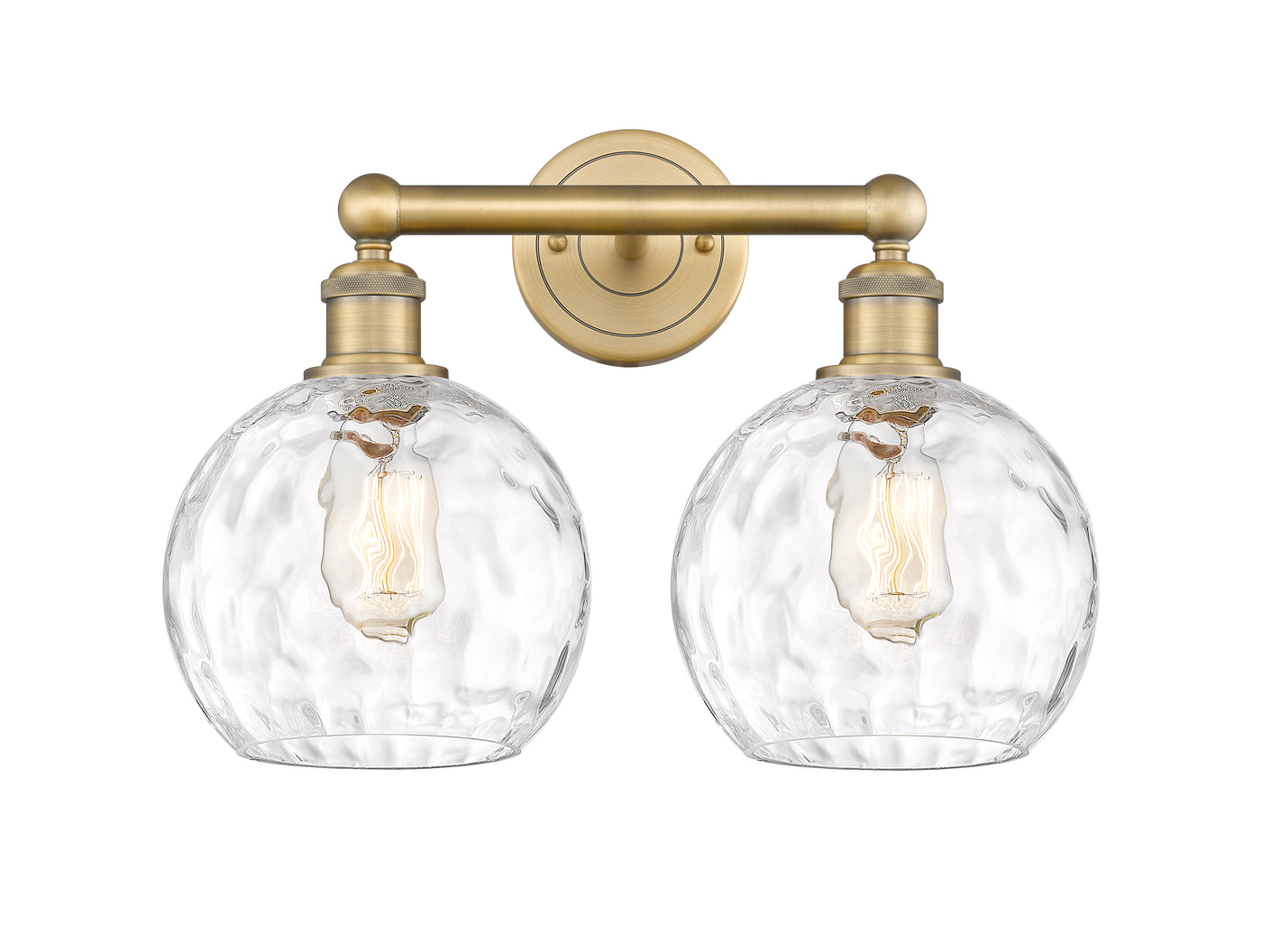 Edison Bath Vanity Light Cast Brass Finish