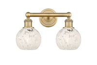Edison Bath Vanity Light Cast Brass 17 Inch