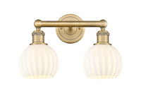 Edison Bath Vanity Light Cast Brass Glass