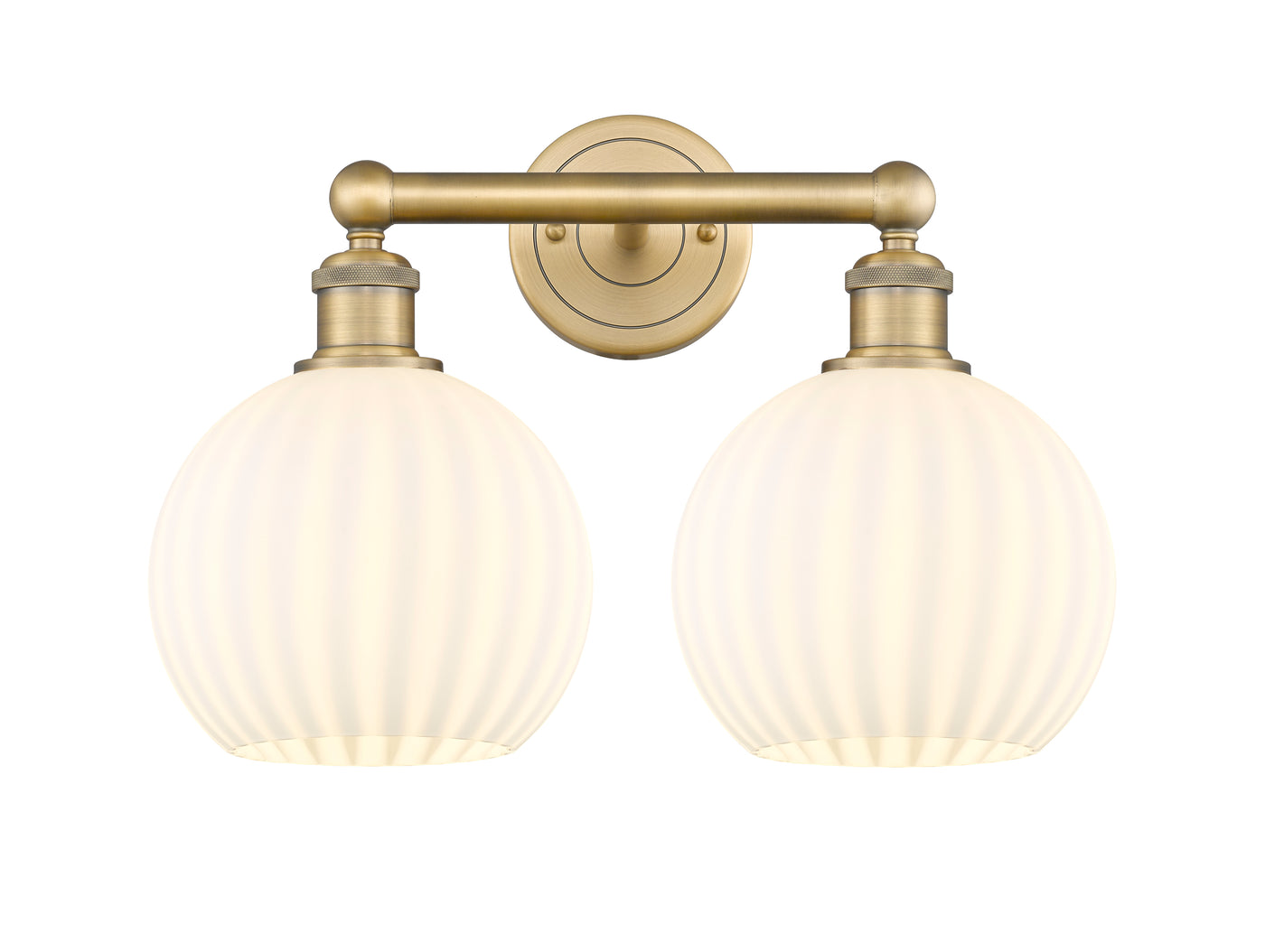 Edison Bath Vanity Light Cast Brass Finish