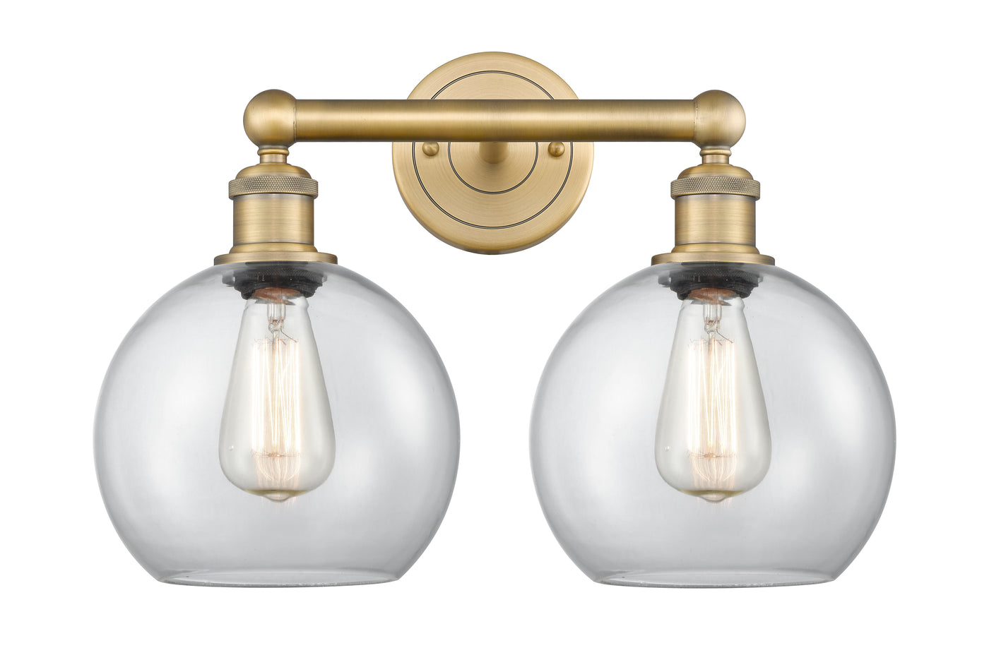 Edison Bath Vanity Light Cast Brass Steel