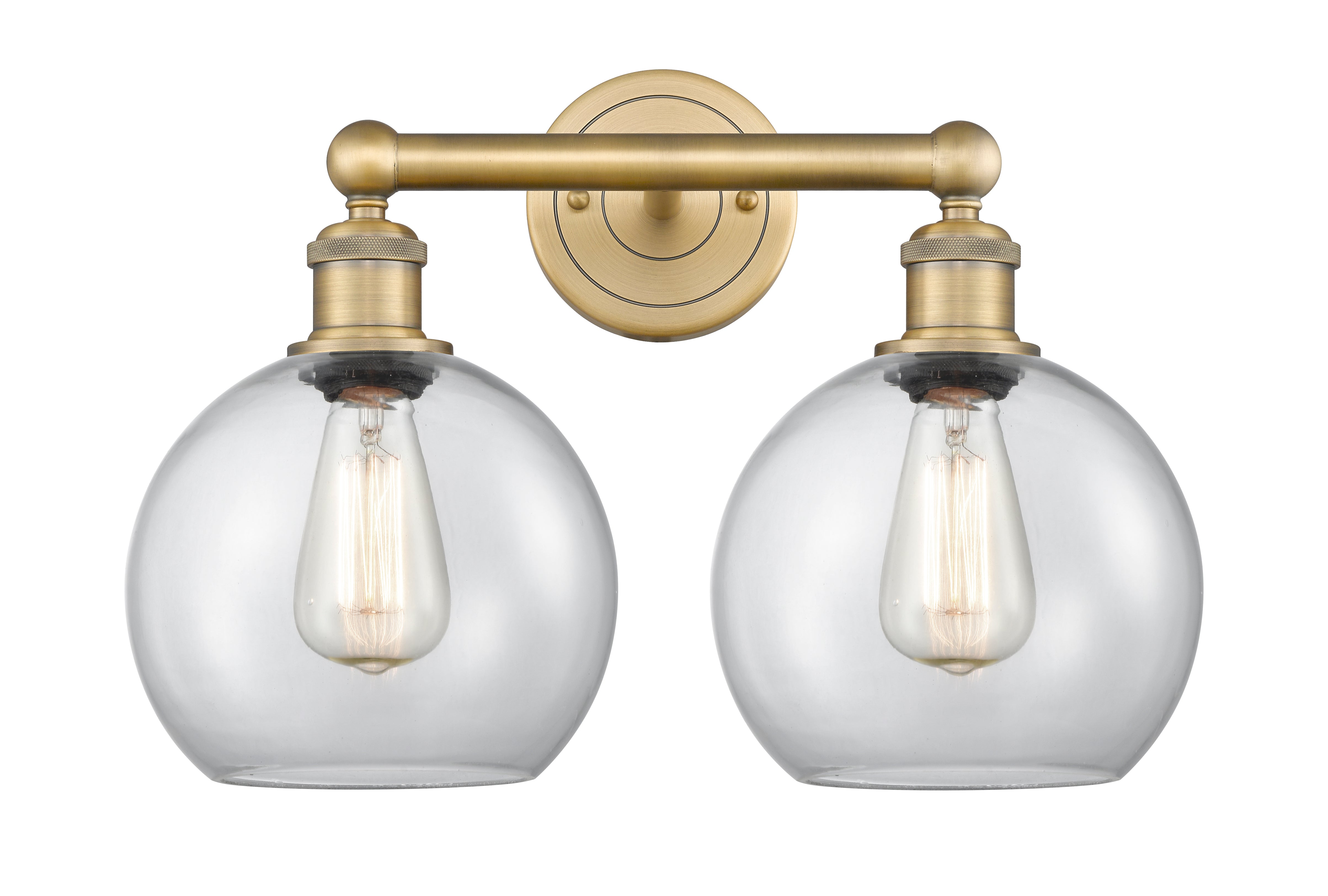 Edison Bath Vanity Light Cast Brass Steel