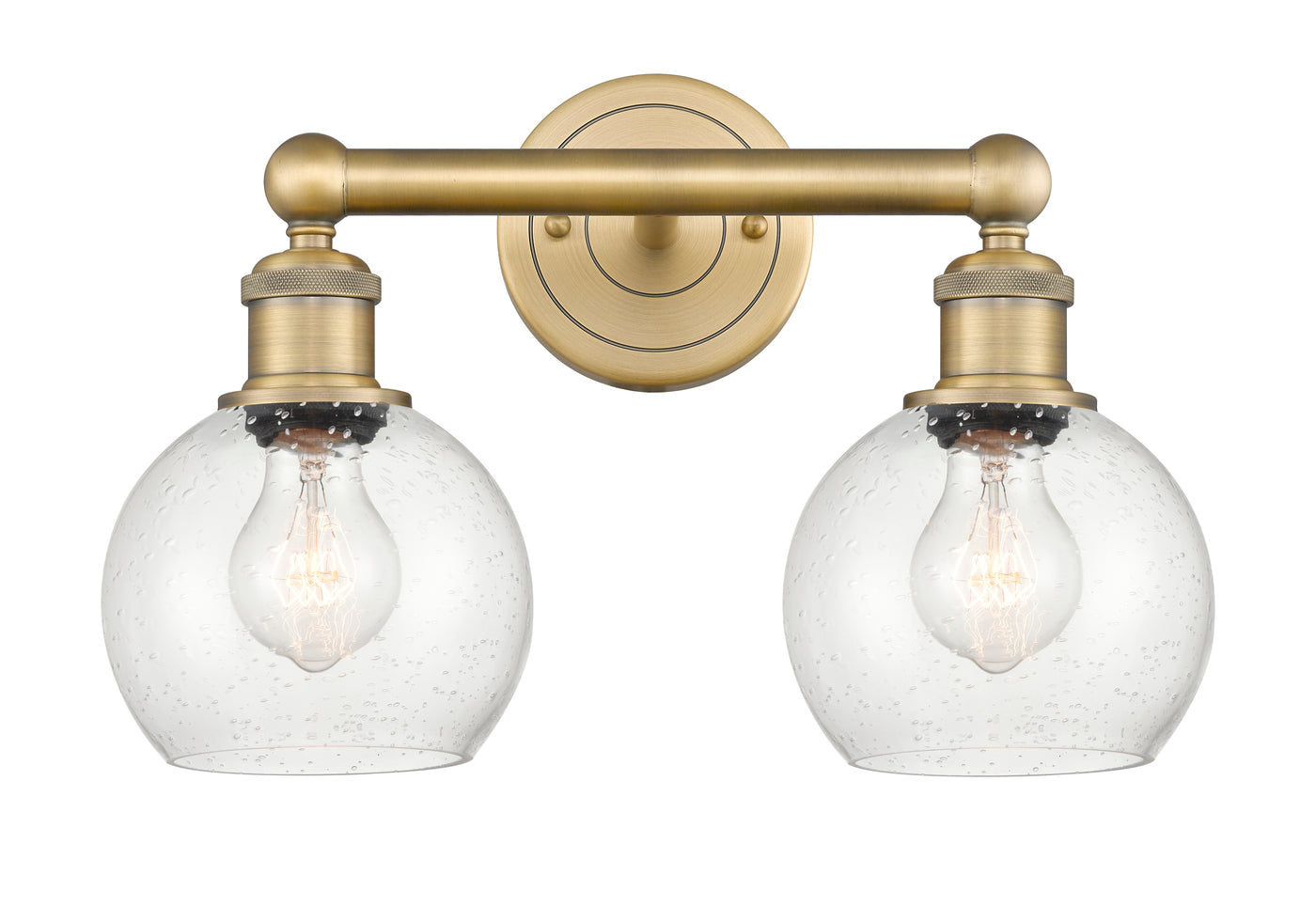 Edison Bath Vanity Light Cast Brass Modern