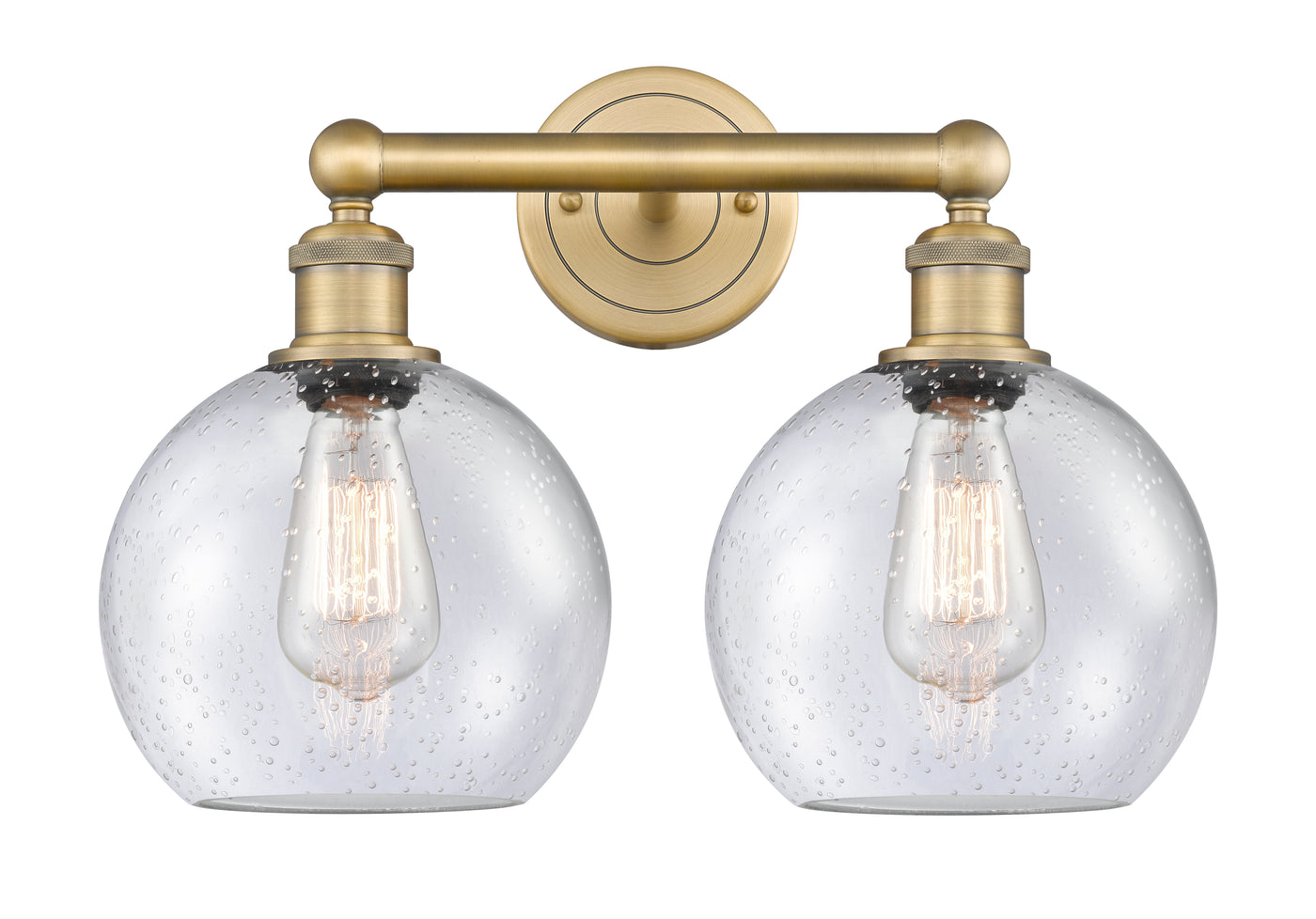 Edison Bath Vanity Light Cast Brass Steel