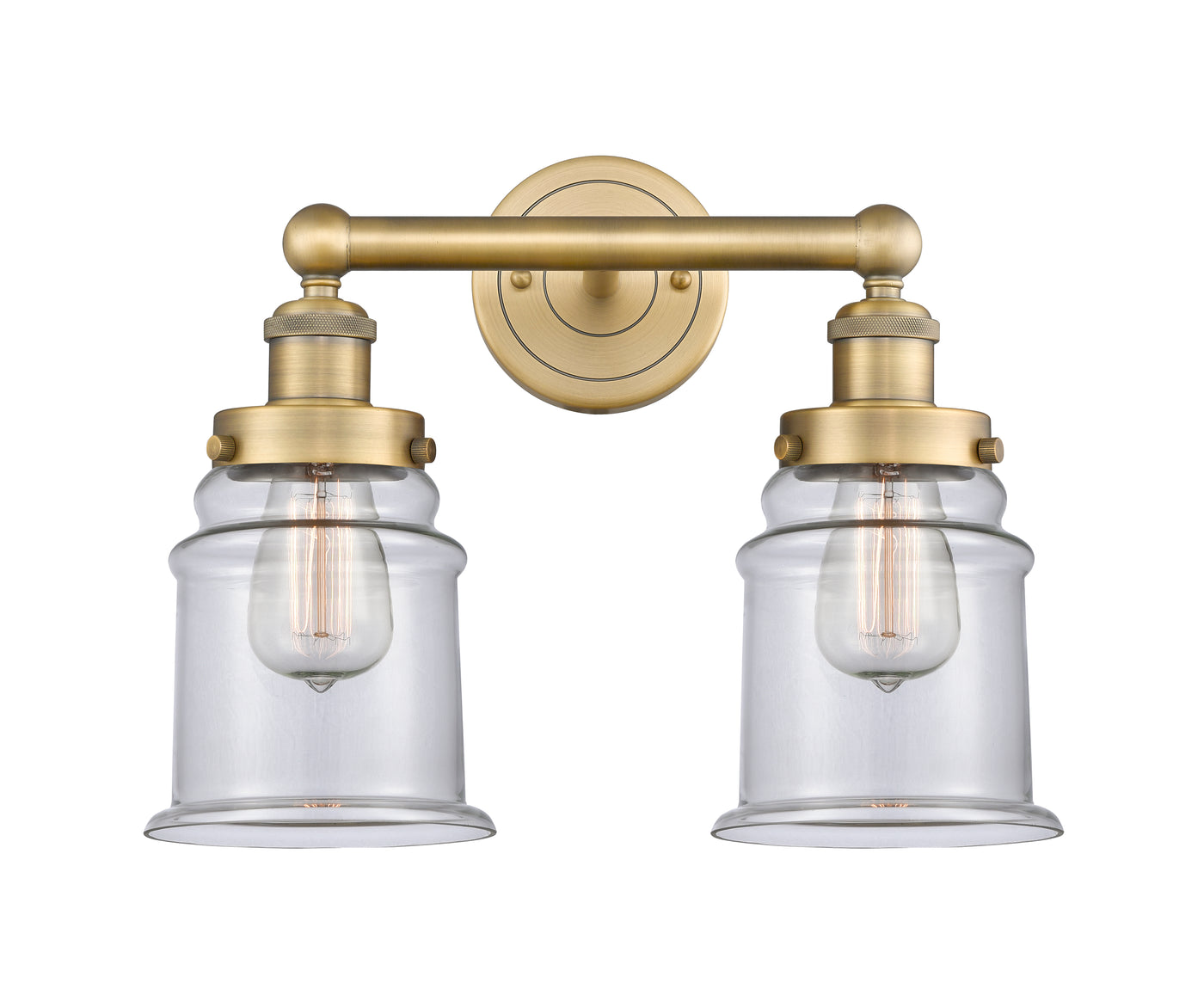 Edison Bath Vanity Light Cast Brass Finish