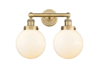 Edison Bath Vanity Light Cast Brass Finish