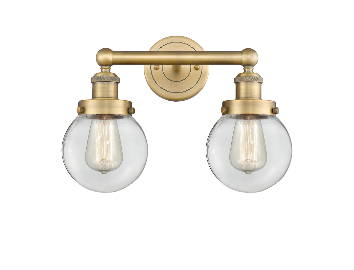 Edison Bath Vanity Light Cast Brass Finish
