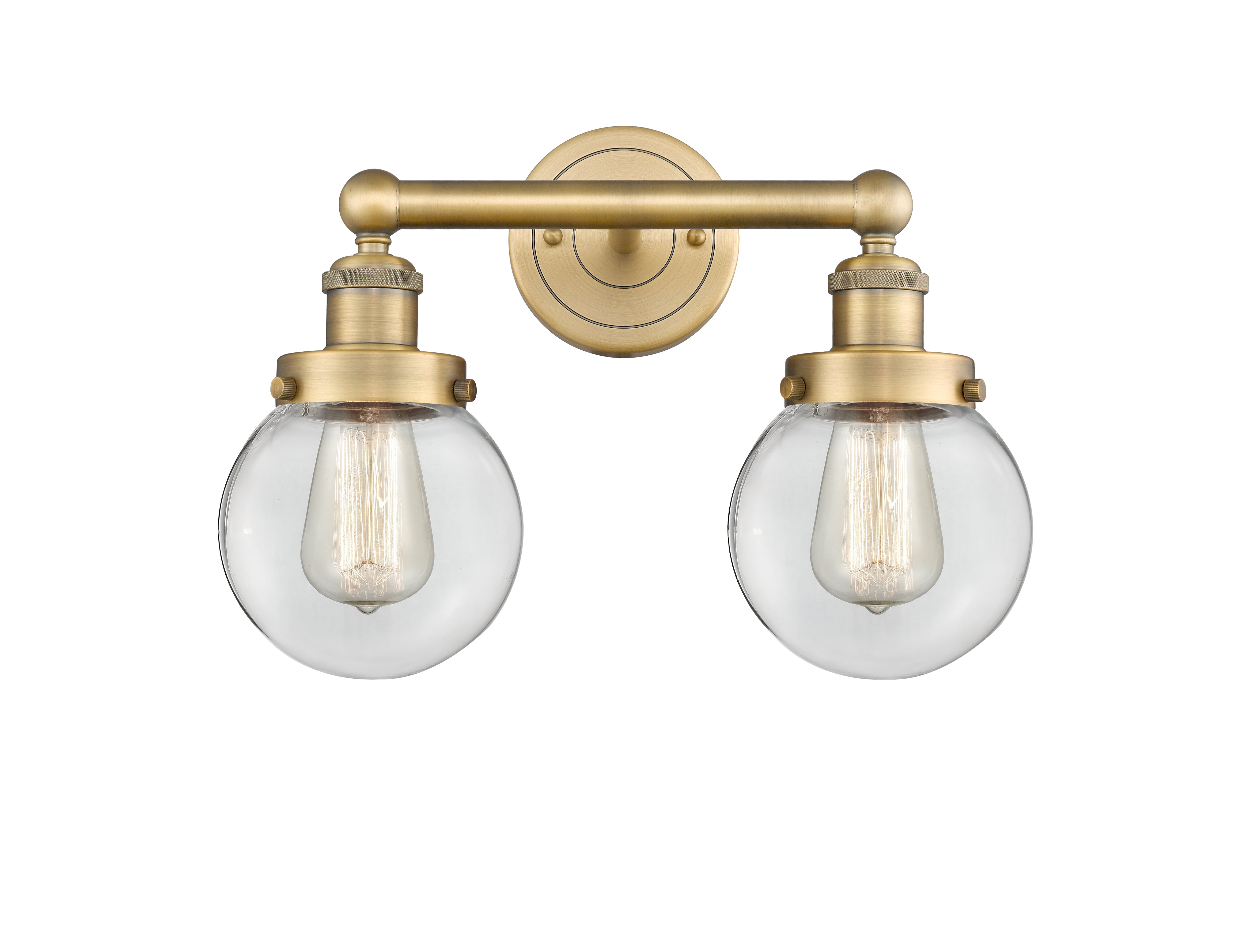 Edison Bath Vanity Light Cast Brass Finish