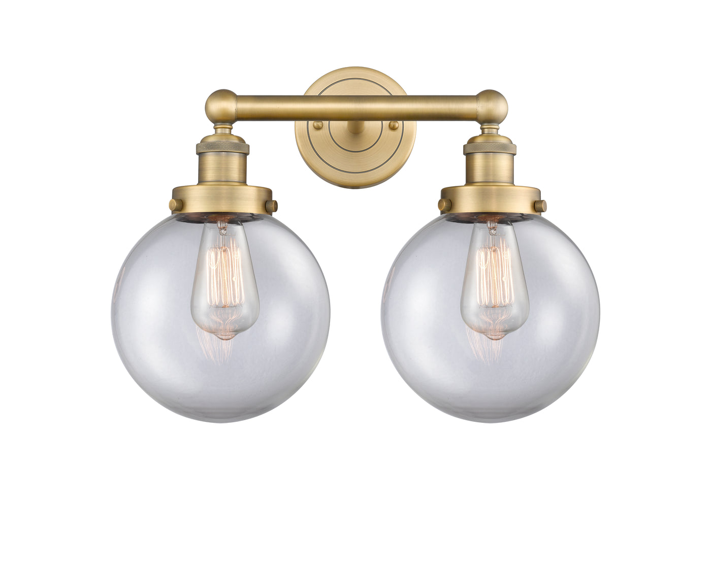 Edison Bath Vanity Light Cast Brass Finish