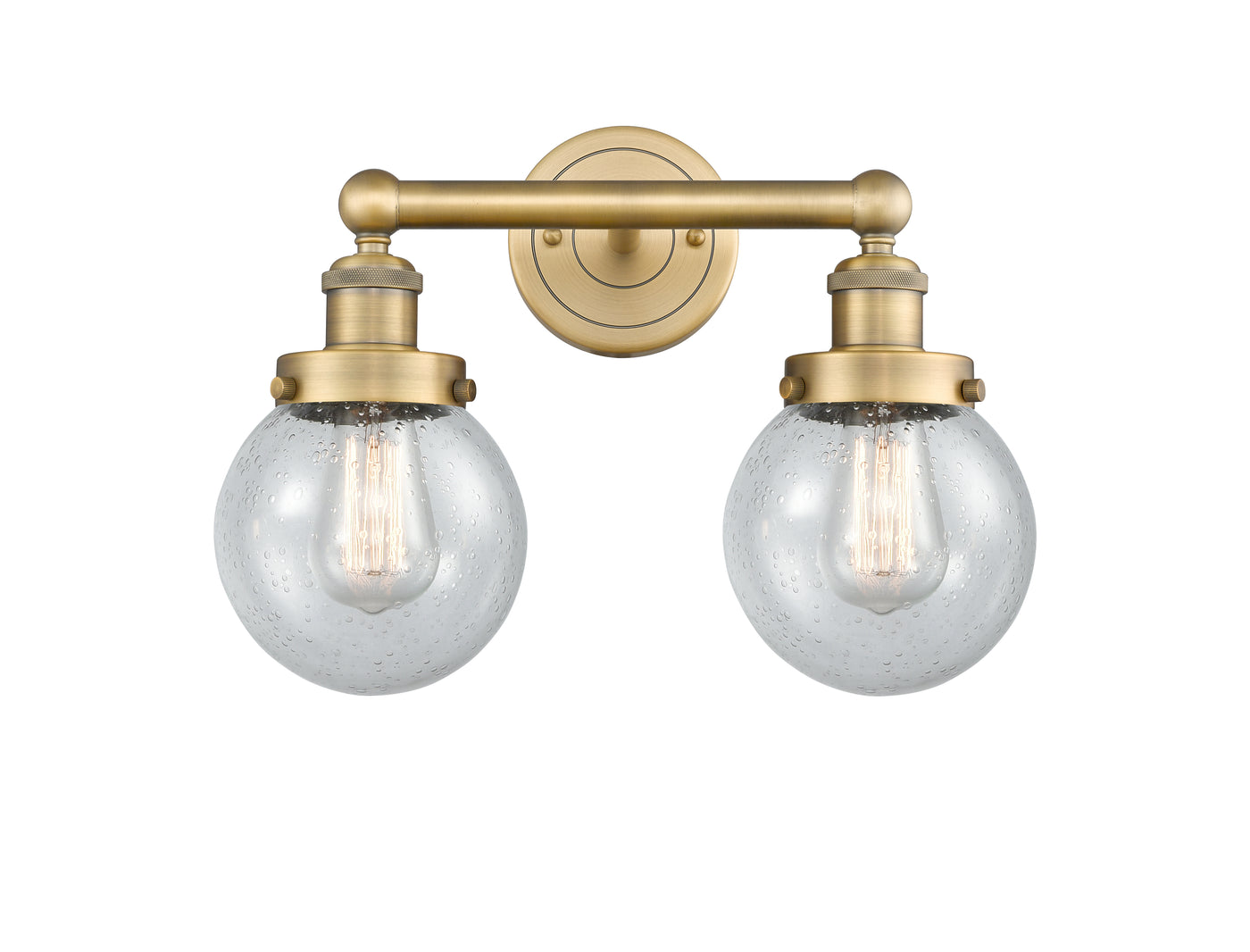Edison Bath Vanity Light Cast Brass Finish