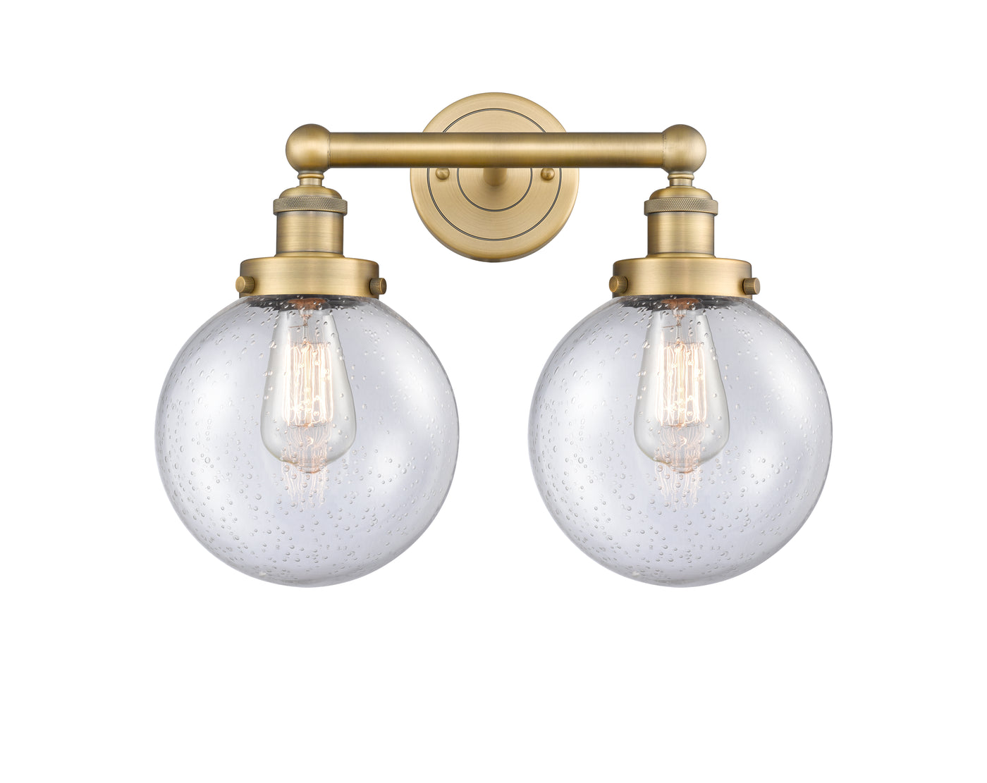 Edison Bath Vanity Light Cast Brass Finish