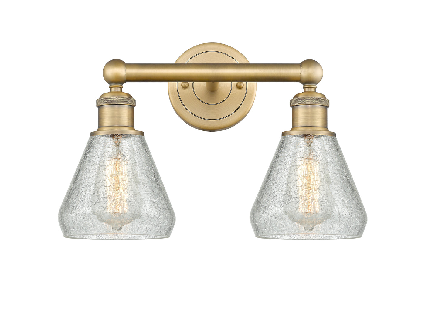 Edison Bath Vanity Light Cast Brass