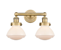 Edison Bath Vanity Light Cast Brass Three