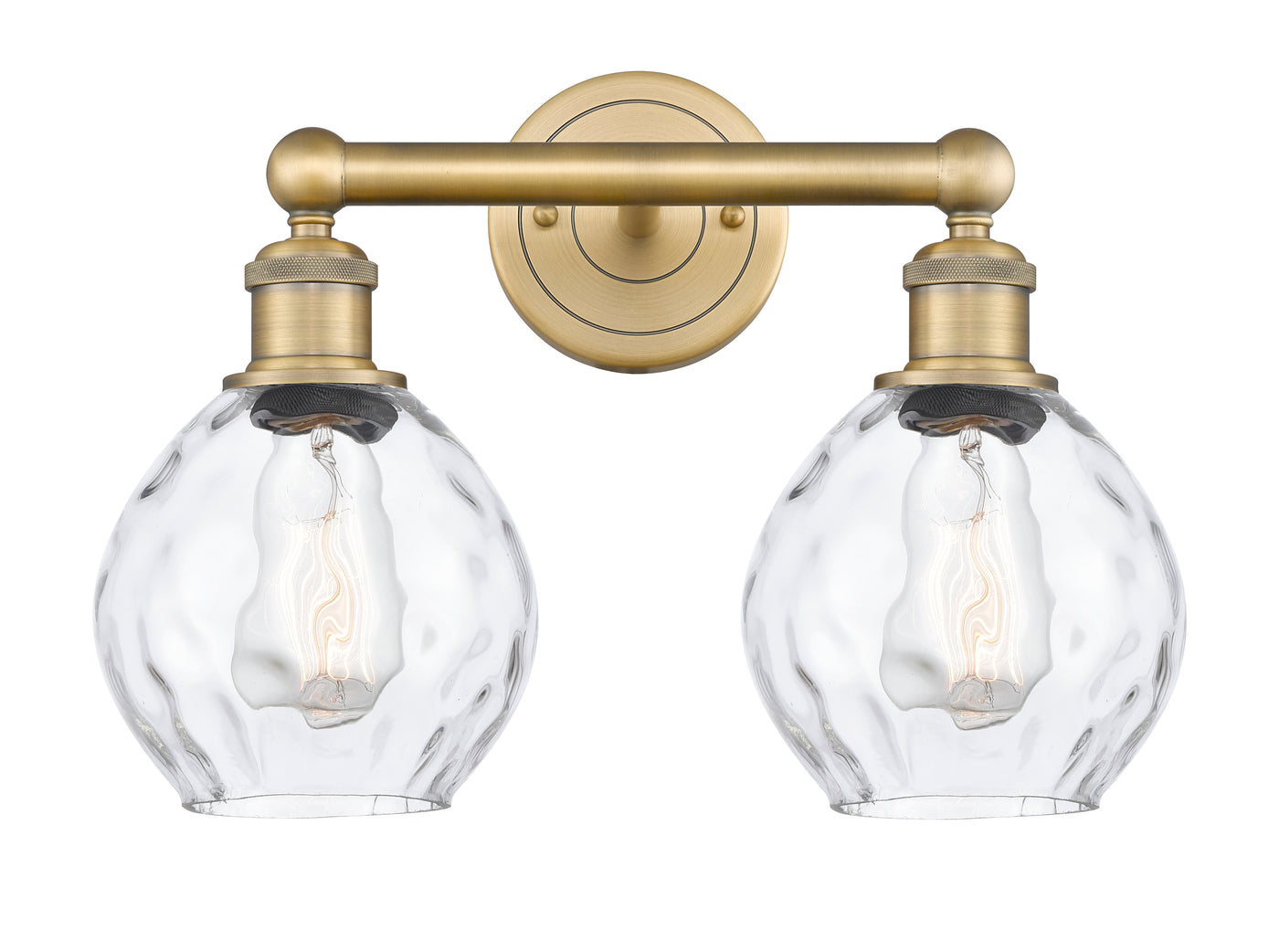 Edison Bath Vanity Light Cast Brass Finish