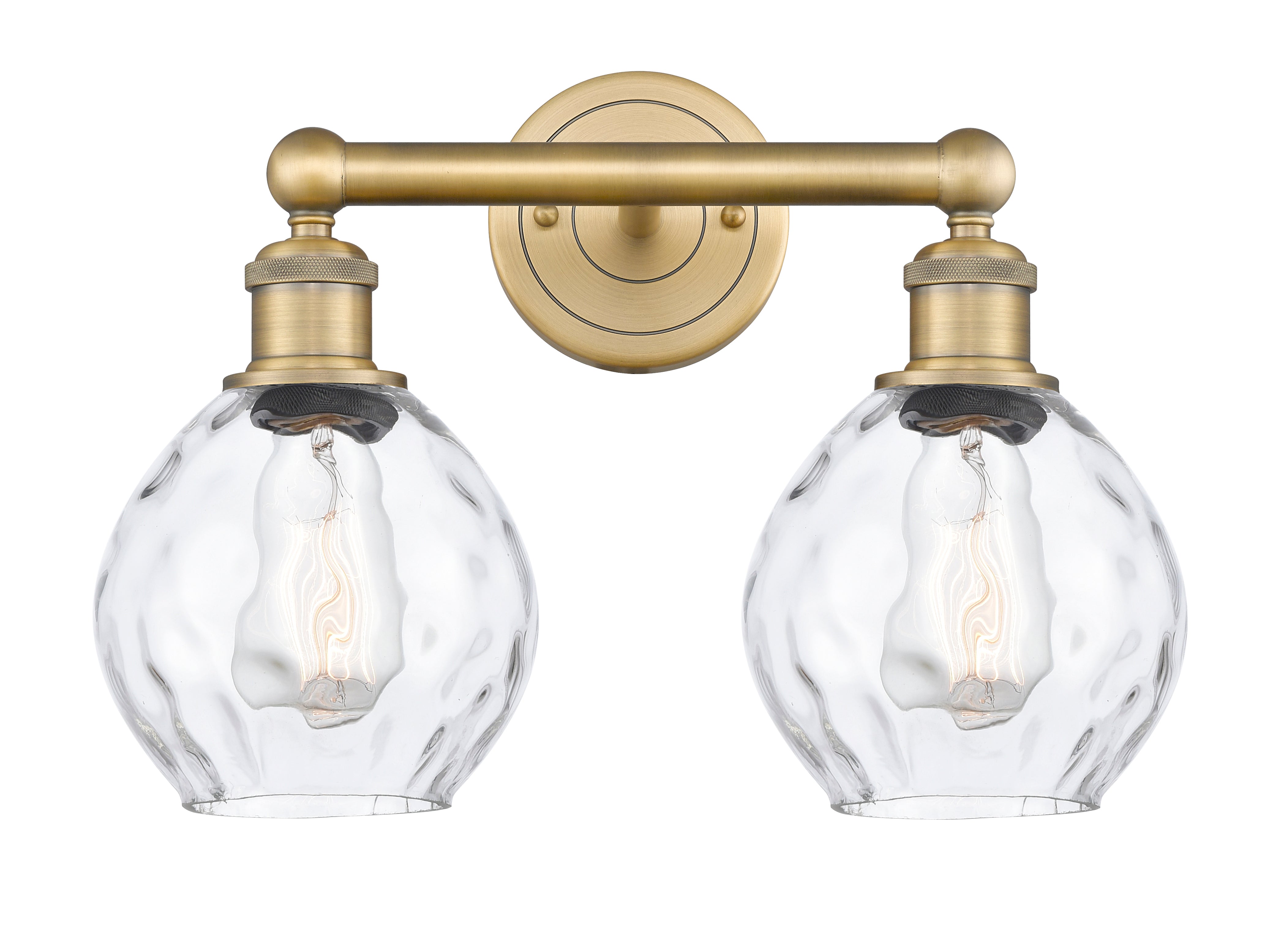 Edison Bath Vanity Light Cast Brass Finish