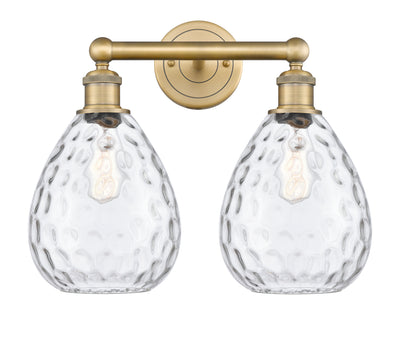Edison Bath Vanity Light Cast Brass Glass