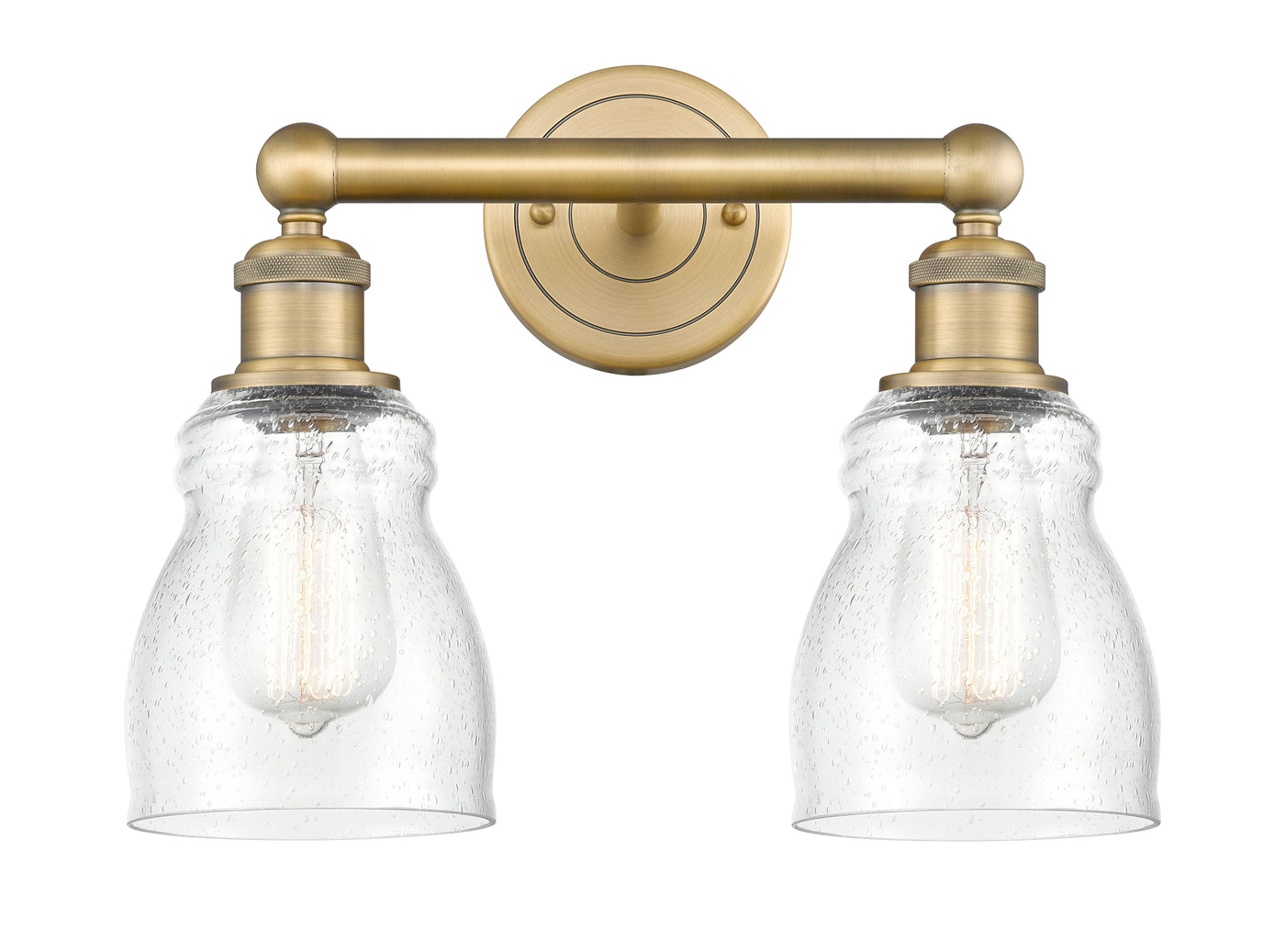Edison Bath Vanity Light Cast Brass Finish