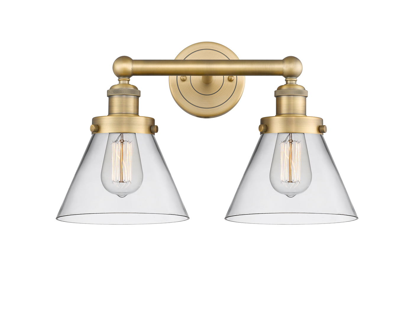 Edison Bath Vanity Light Cast Brass