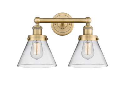 Edison Bath Vanity Light Cast Brass