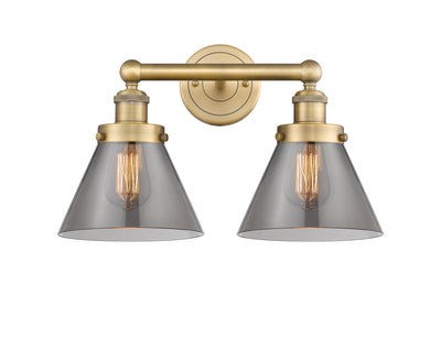 Edison Bath Vanity Light Cast Brass