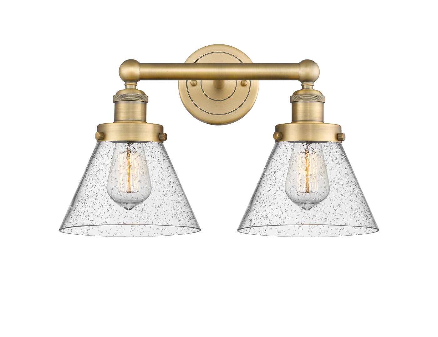 Edison Bath Vanity Light Cast Brass