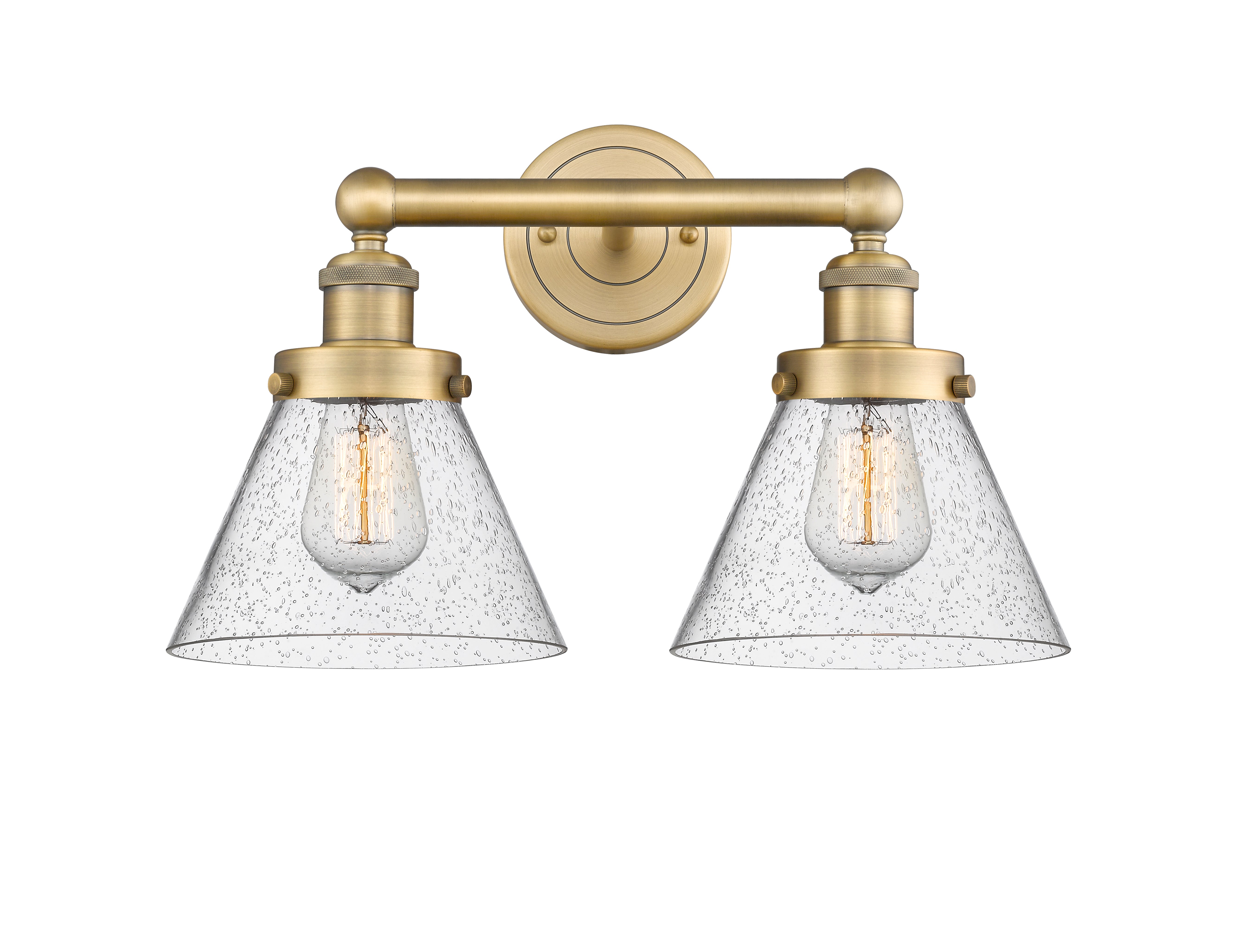 Edison Bath Vanity Light Cast Brass